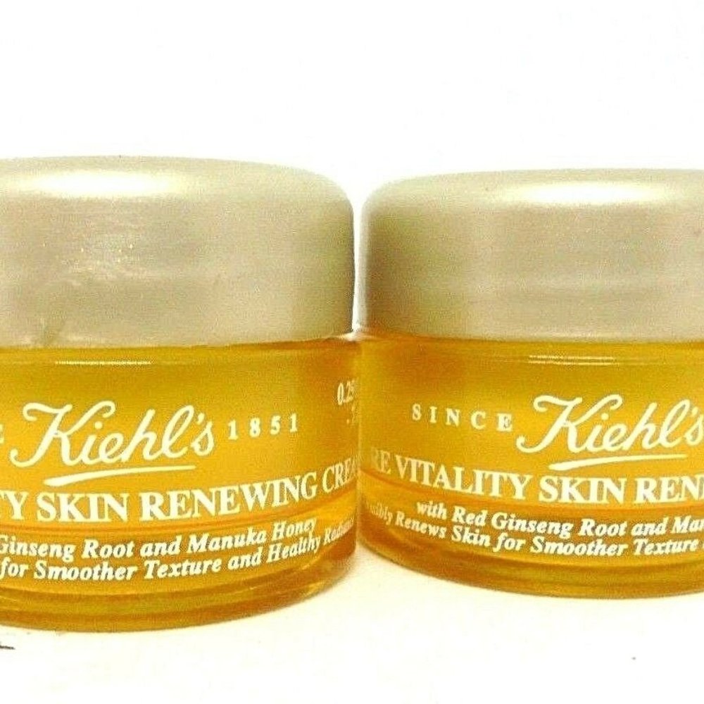 Lot/2 Kiehl's Pure Vitality Skin Renewing Cream
